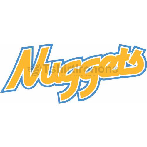 Denver Nuggets T-shirts Iron On Transfers N989 - Click Image to Close